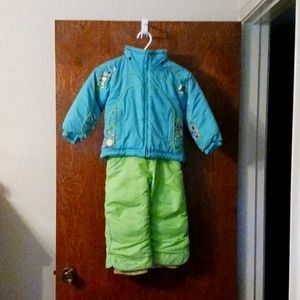 Dragonflies snowsuit, size 4S, adorable & warm, excellent gently used condition